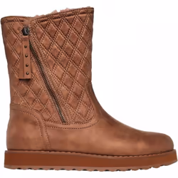 ) Keepsakes 2.0 - Morning Walks | Chestnut | Women's Quilted Zip-up Warm Mid-Calf Ankle Boots - 3 (Adults'