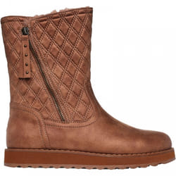 ) Keepsakes 2.0 - Morning Walks | Chestnut | Women's Quilted Zip-up Warm Mid-Calf Ankle Boots - 3 (Adults'