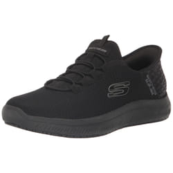 Skechers Men's Summits Colsin Sr Hands Free Slip-Ins Sneaker  Black  7.5 Wide