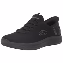 Skechers Men's Summits Colsin Sr Hands Free Slip-Ins Sneaker  Black  10.5 Wide