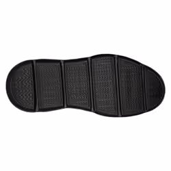 ) Skechers Garza - Gervin Leather Men's Black Lace-Up Shoes - Black, 7 (Adults' - Additional view 6