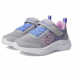 Skechers Microspec Plus-Swirl Sweet Sneaker  Gray/Multi  3 US Unisex Little Kid