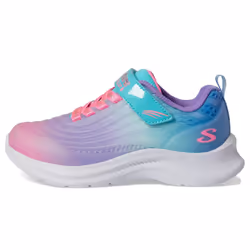Skechers Girls Jumpsters 2.0-Blurred Dream Sneaker Turquoise/Multi 1