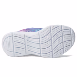 Skechers Microspec Plus-Swirl Sweet Sneaker  Perwinkle/Multi  2.5 US Unisex Little Kid