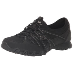 SKECHERS Women's Bikers LITE-RELIVE Sneaker  Black  7.5