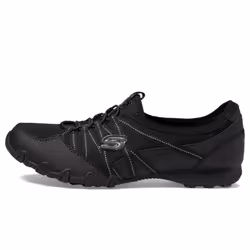 SKECHERS Women's Bikers LITE-RELIVE Sneaker Black 9