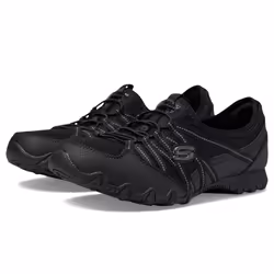 SKECHERS Women's Bikers LITE-RELIVE Sneaker  Black  9