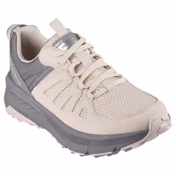 Skechers Womens 2023 Switch Back Cascades Low Top Lace Up Memory Foam Trainers - UK 6.5, Neutral/Grey