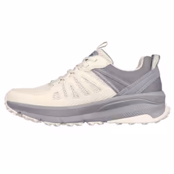 Skechers Womens 2023 Switch Back Cascades Low Top Lace Up Memory Foam Trainers - UK 6.5, Neutral/Grey