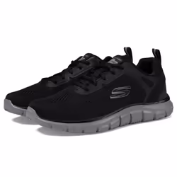 Skechers Men's Track Broader Oxford  GrayBlack  11