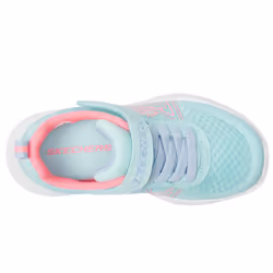 Skechers Microspec Plus-Swirl Sweet Sneaker  Aqua/Pink  11.5 US Unisex Little Kid