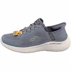 Skechers Slip-ins Bounder 2.0vegan Mens Fashion Trainers in Slate - 9 UK
