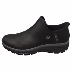 Skechers Slip-ins Easy Going Vegan Womens Slip On Shoes in Black - 4