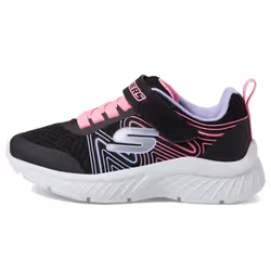 Skechers Microspec Plus-Swirl Sweet Sneaker  Black/Multi  11.5 US Unisex Little Kid
