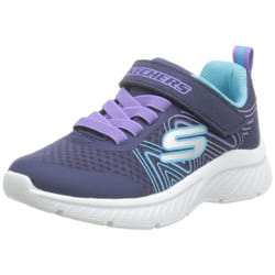 Skechers Microspec Plus-Swirl Sweet Sneaker  Navy/Multi  11 US Unisex Little Kid