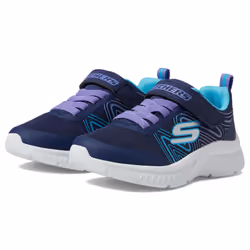 Skechers Microspec Plus-Swirl Sweet Sneaker  Navy/Multi  11 US Unisex Little Kid