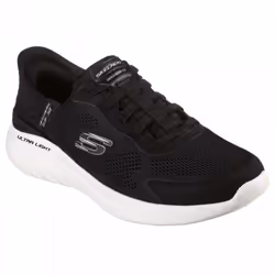 Slip-ins: Bounder 2.0 - Emerged | Black/White | Mens Ultra Light Trainers
