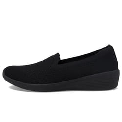 SKECHERS Women's Arya-Clear Skies Loafer  Black  7.5