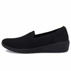 SKECHERS Women's Arya-Clear Skies Loafer  Black  8