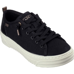) Skechers BOBS Copa Textile Women's Black Trainers - Black, 6 (Adults'