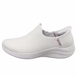 Skechers Slip-ins Ultra Flex 3.0 Womens Slip On Trainers in White - 8