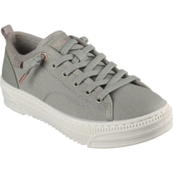) Skechers BOBS Copa Textile Women's Olive Trainers - Green, 3 (Adults'