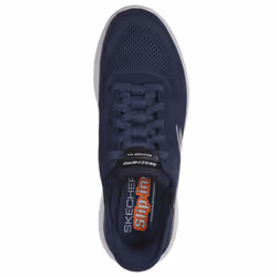 Skechers Mens Bounder 2.0 Emerged Slip-Ins Engineered Mesh Trainers - UK 10.5, Navy