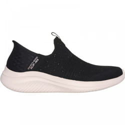 ) Ultra Flex 3.0 | Black/Rose Gold | Womens Slip Ins Trainers - 4 (Adults'
