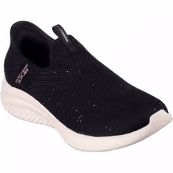 ) Ultra Flex 3.0 | Black/Rose Gold | Womens Slip Ins Trainers - 4 (Adults'