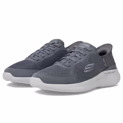 Skechers Men's Bounder 2.0 Emerged Slip-in Sneaker  Charcoal  8.5 Wide