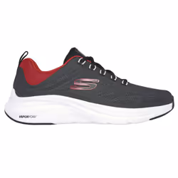 Skechers Mens 2023 Vapour Foam Varien Engineered Mesh Lace Up Trainers - UK 9, Black/Red