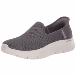 Skechers Women's Hands Free Slip-Ins Go Walk Flex-Relish Sneaker  Charcoal  10.5