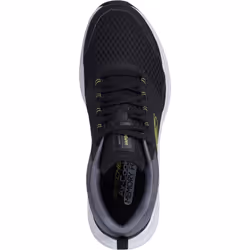 ) Skechers Vapor Foam Synthetic Men's Black/Lime Trainers - Black, 7 (Adults'