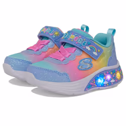 Skechers Kids Girls My Dreamers-Pastel Sunset Sneaker Light Blue/Multi 10 Toddler
