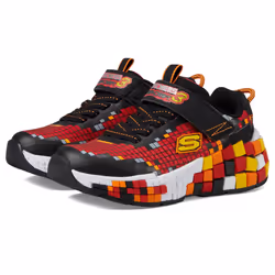 Skechers Mega-Craft 3.0 Sneaker Black/Red 12.5 US Unisex Little Kid