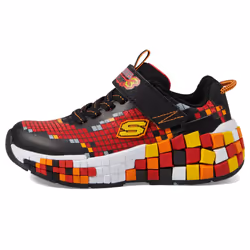 Skechers Mega-Craft 3.0 Sneaker  Black/Red  12.5 US Unisex Little Kid