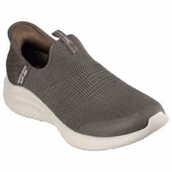 ) Skechers Ultra Flex 3.0 - Cozy Streak Textile Women's Olive Trainers - Green, 3 (Adults'