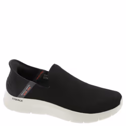 Skechers Men's Go Flex Hands Free Slip-ins Athletic Slip-on Casual Walking Shoes Sneaker  Black/Gray  8.5