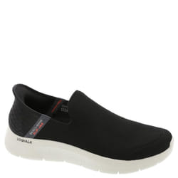 Skechers Men's Go Flex Hands Free Slip-ins Athletic Slip-on Casual Walking Shoes Sneaker  Black/Gray  8.5
