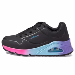 Skechers Girls UNO GEN1-POP of Ombre Sneaker  Black/Multi  11.5 Little