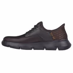 Skechers Men's Garza-Gervin Slip-in Moccasin  Chocolate  11.5