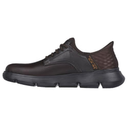 Skechers Men's Garza-Gervin Slip-in Moccasin  Chocolate  11.5