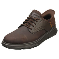 Skechers Slip-ins Garza Mens Casual Shoes in Chocolate - 11 UK