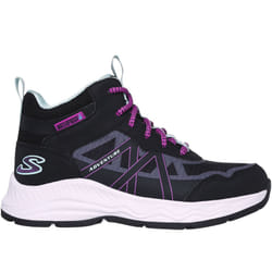 Skechers Kids Adventure Blitz Fun Pursuit Waterproof Outdoor Walking Boots - 13K UK, Black/Aqua