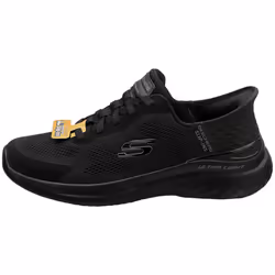 Skechers Slip-ins Bounder 2.0 Vegan Mens Casual Trainers in Black Black - 7