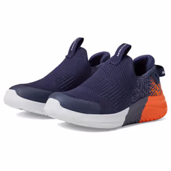 Skechers Kids Boy's Ultra Flex 3.0-Vektron Sneaker  Navy/Orange  3 Lit