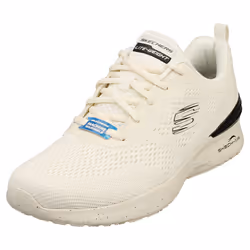 Skechers Skech-air Dynamight Vegan Womens Fashion Trainers in Natural Black - 4