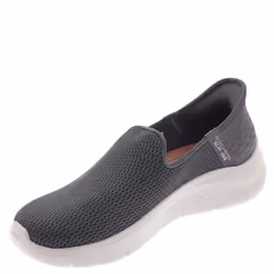 Skechers Women's Hands Free Slip-Ins Go Walk Flex-Relish Sneaker  Charcoal  5 Wide