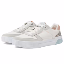 Skechers Women's Jade-Feline Instinct Sneaker  Natural/Mulit  8