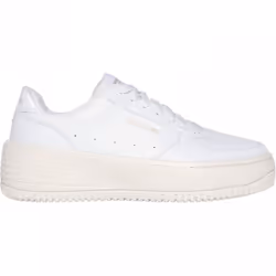 ) Grand 92 - Be Lifted | White/Natural | Women's Casual Leather-Look Trainers - 4 (Adults'